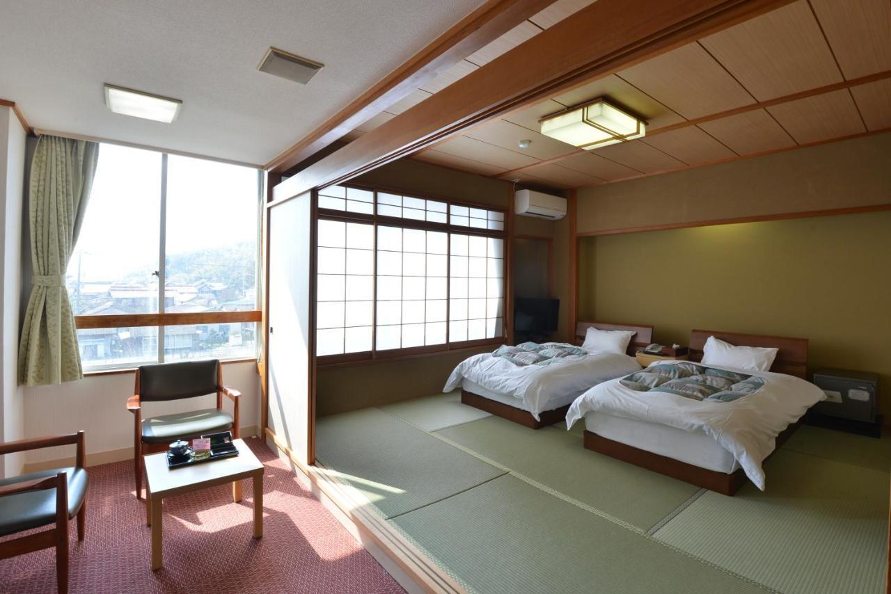 Hamamura Onsen Totoya Tottori Bagian luar foto
