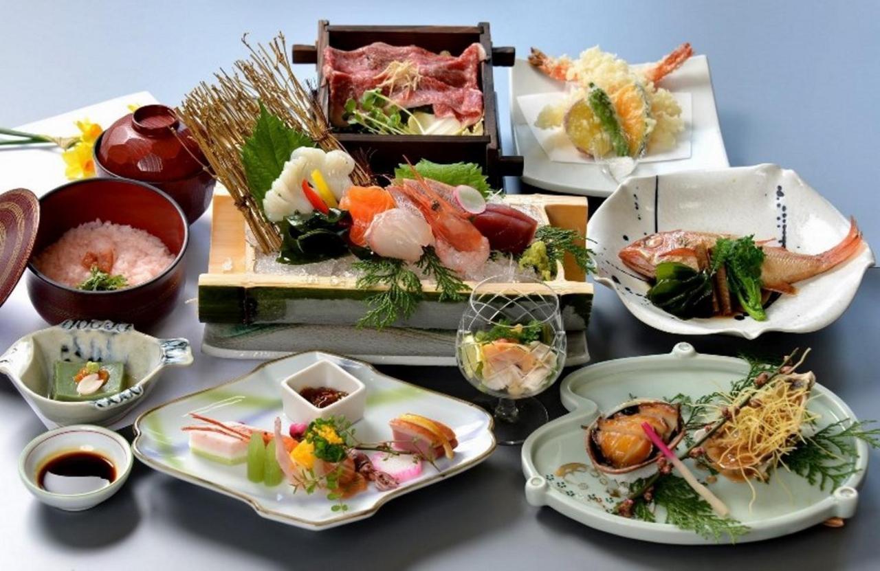 Hamamura Onsen Totoya Tottori Bagian luar foto